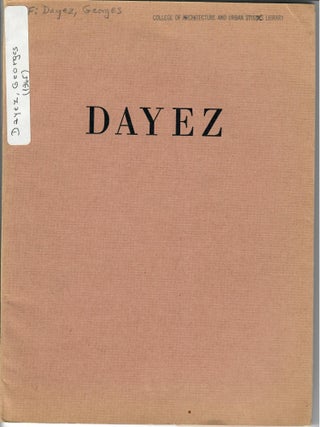 Item #32597 Dayez; Peintures 1965. No stated author
