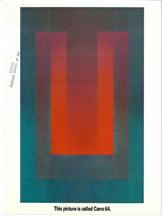 Karl Gerstner + "This picture is called Carro 64" [2 items]
