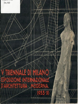Item #32759 V Triennale di Milano; Esposizione Internazionale d'Architettura Moderna. Uffici...