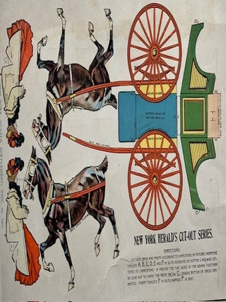 Item #32862 New York Herald's Cut-Out Series. New York Herald