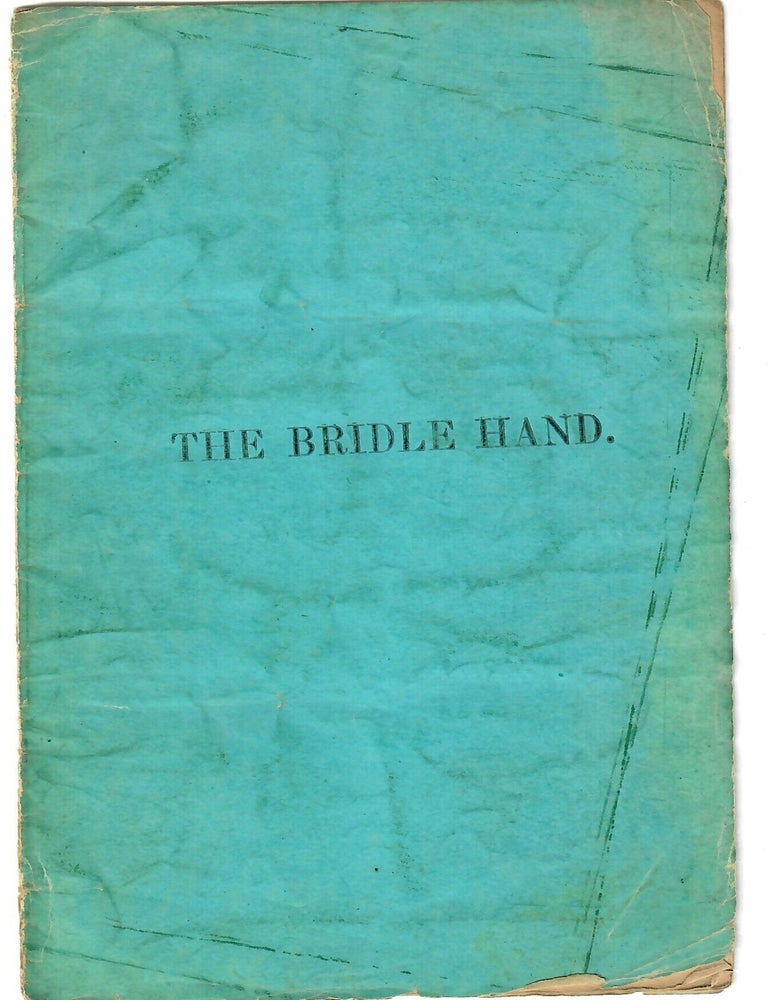 Item #32932 The Bridle Hand. George Reeves, Jun.