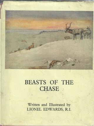 Item #32946 Beasts of the Chase. Lionel Edwards