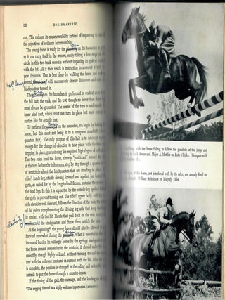Horsemanship; A Comprehensive Book on Training the Horse and Its Rider [annotated]