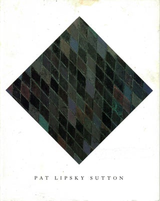 Item #33103 Pat Lipsky Sutton; The Black Paintings 1993-1997. Lori Bookstein Fine Art, Karen Wilkin