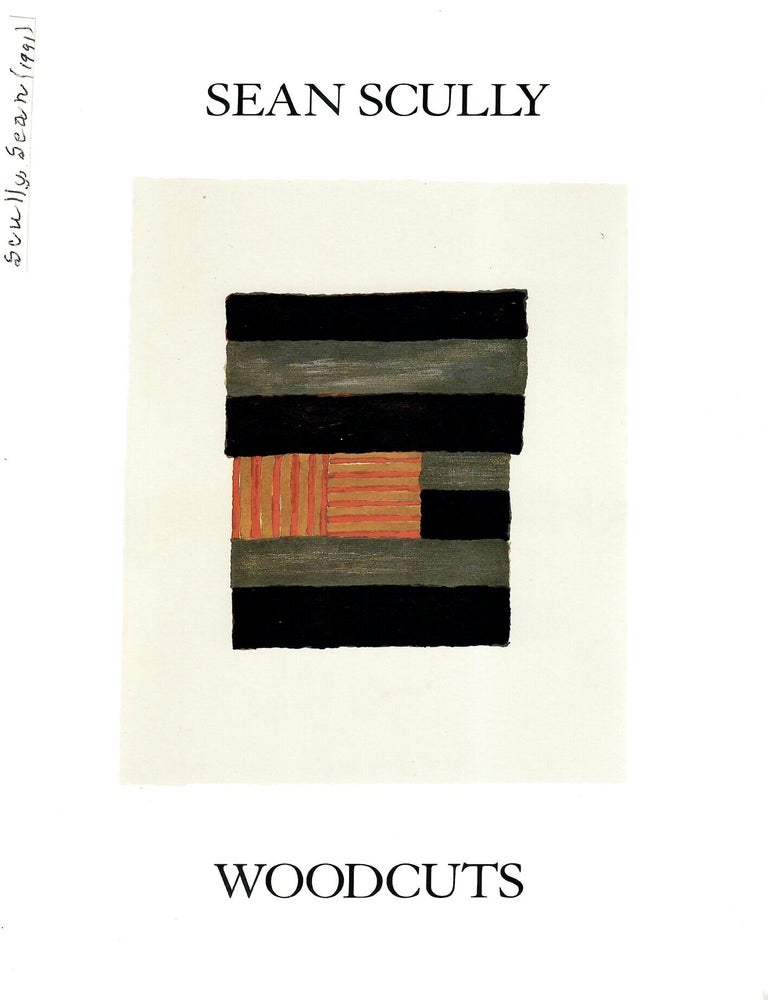Item #33139 Sean Scully Woodcuts. Garner Tulli, workshop.