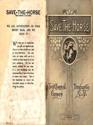 Item #33224 Save-the-Horse Book. Troy Chemical Co
