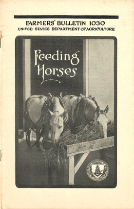 Item #33228 Feeding Horses. G. A. Bell, J O. Williams