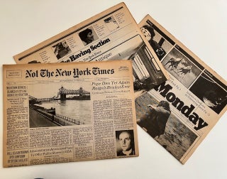Item #33231 Not The New York Times (3 sections, complete). George Plimpton Christopher Cerf,...